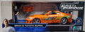 1996 Brians Toyota Supra Fast & Furious w. Brian Figure 1:24 Jada Toys 30738