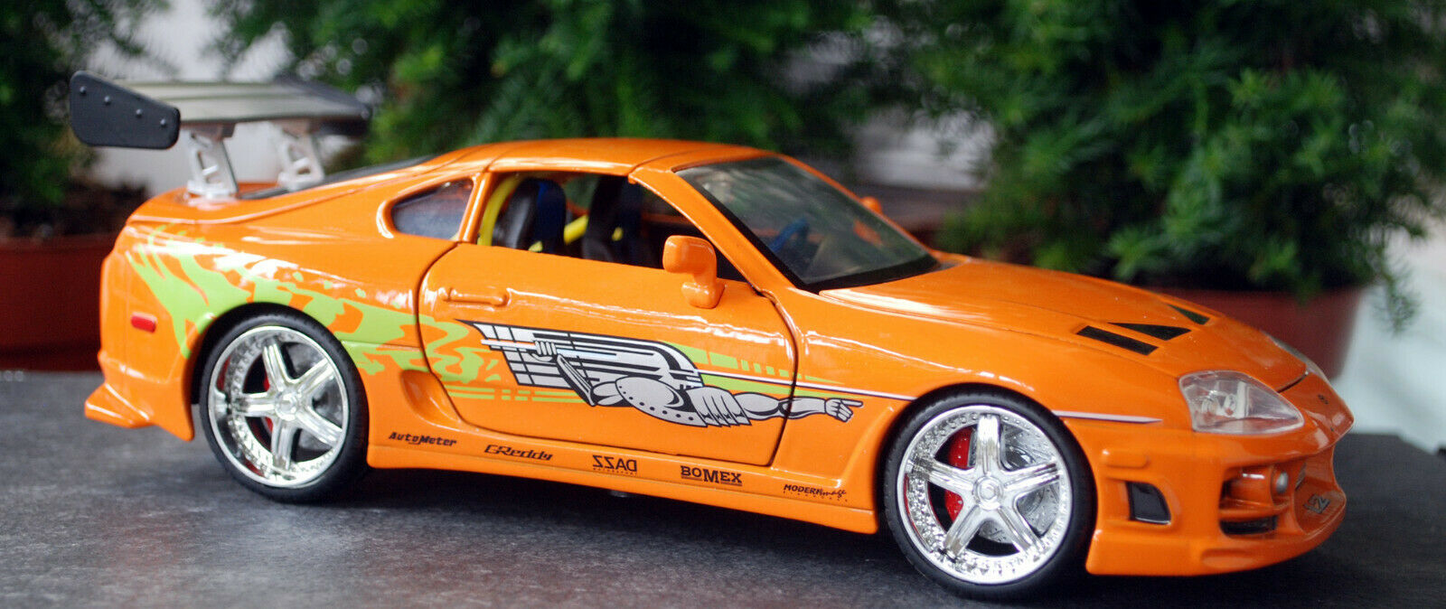 1996 Brians Toyota Supra Fast & Furious 1:24 Jada Toys 97168