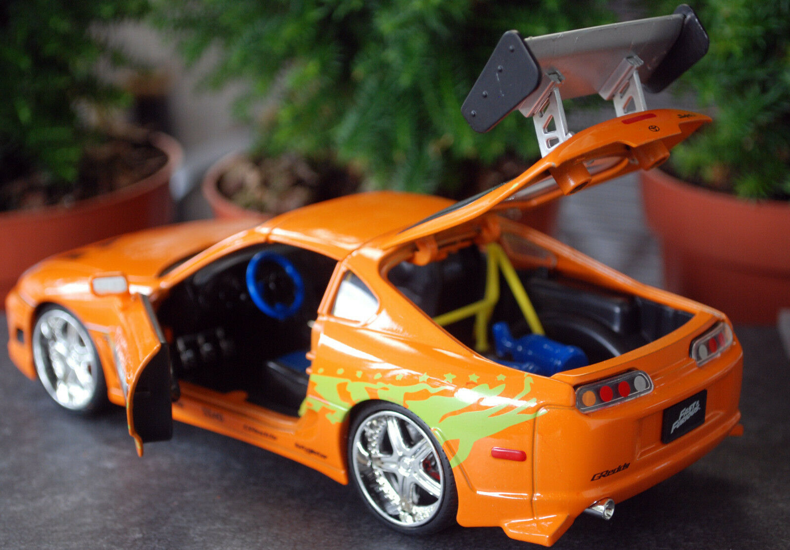 1996 Brians Toyota Supra Fast & Furious 1:24 Jada Toys 97168