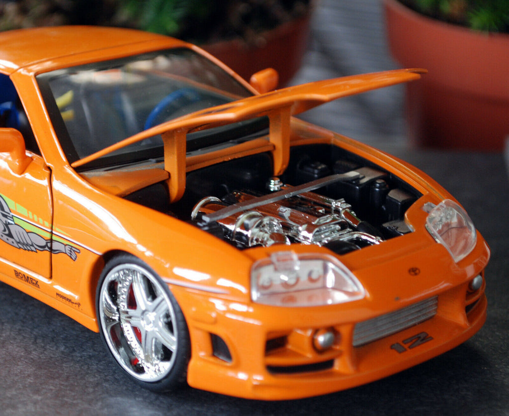 1996 Brians Toyota Supra Fast & Furious 1:24 Jada Toys 97168
