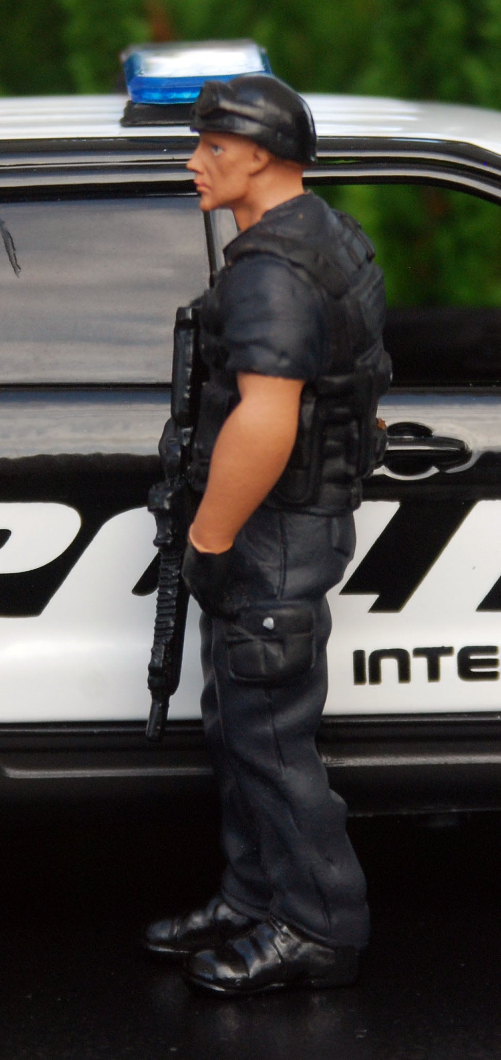 77468 American Diorama  Swat Team Polizei SEK Chief  1:24