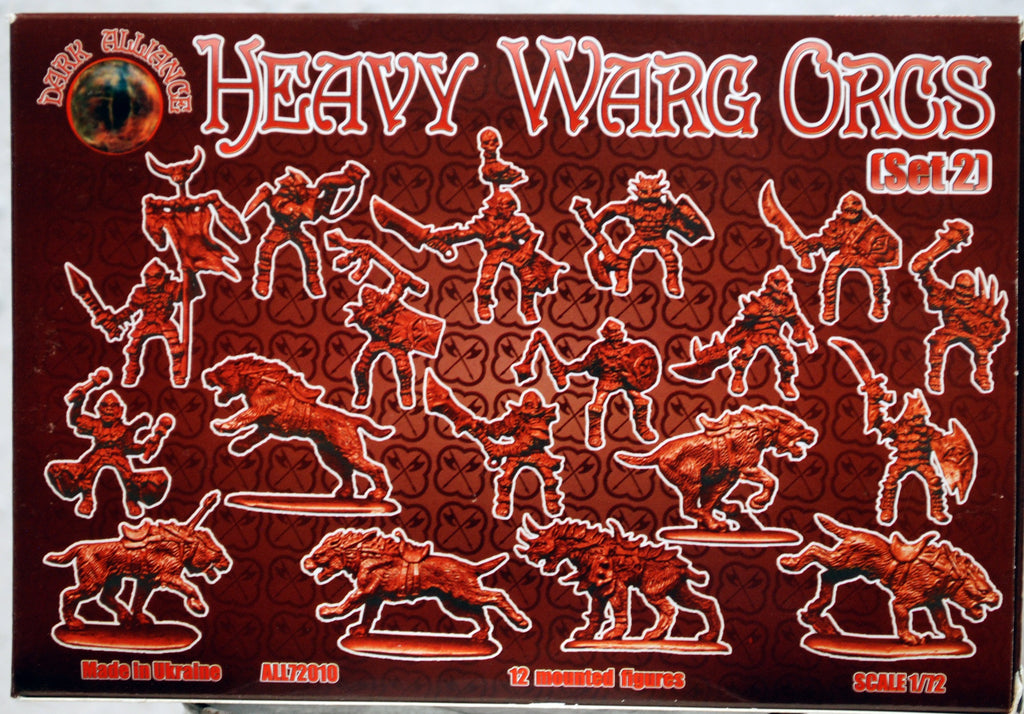 Alliance 72010 Heavy Warg Orcs Set 2 1:72