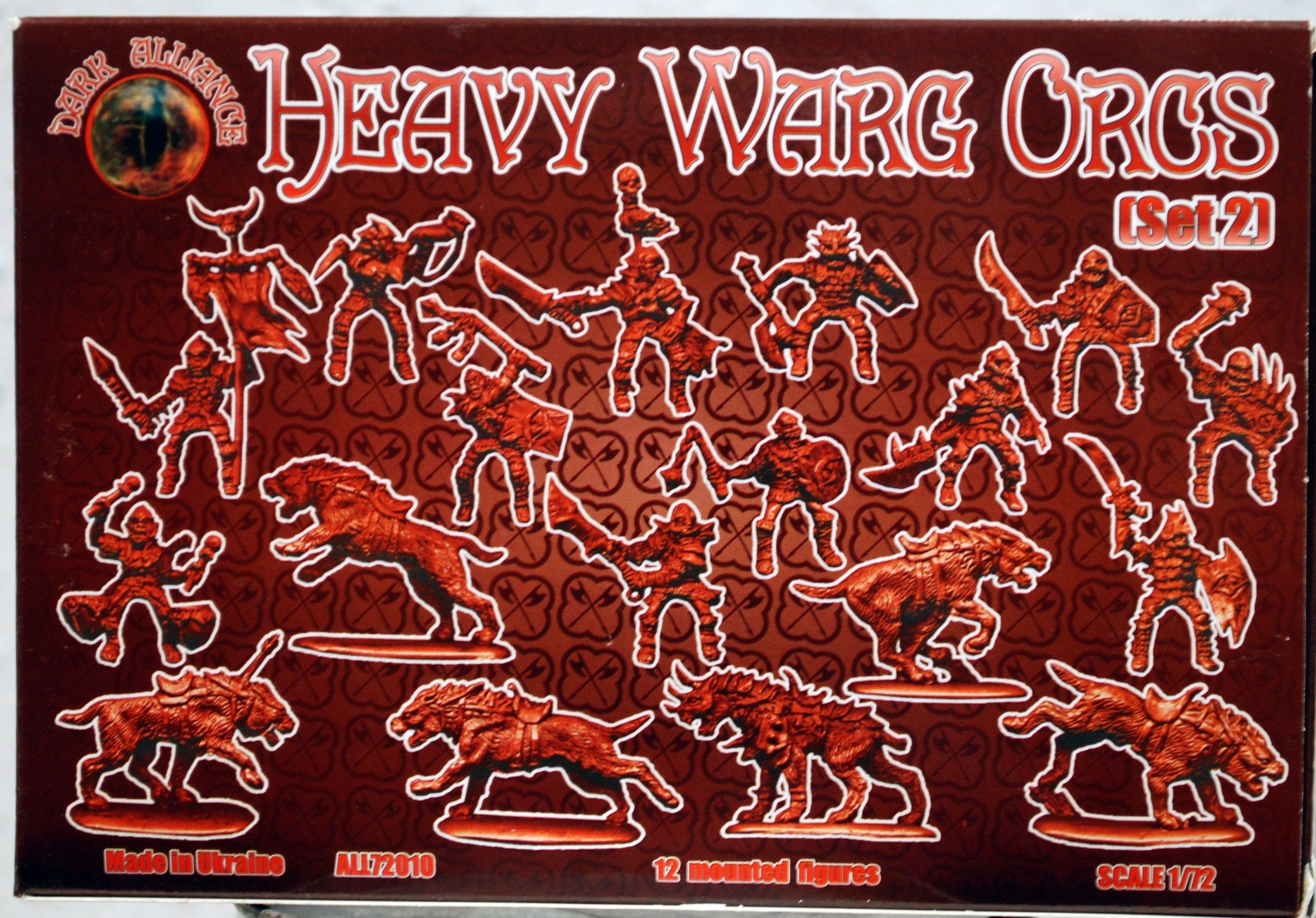 Alliance 72010 Heavy Warg Orcs Set 2 1:72