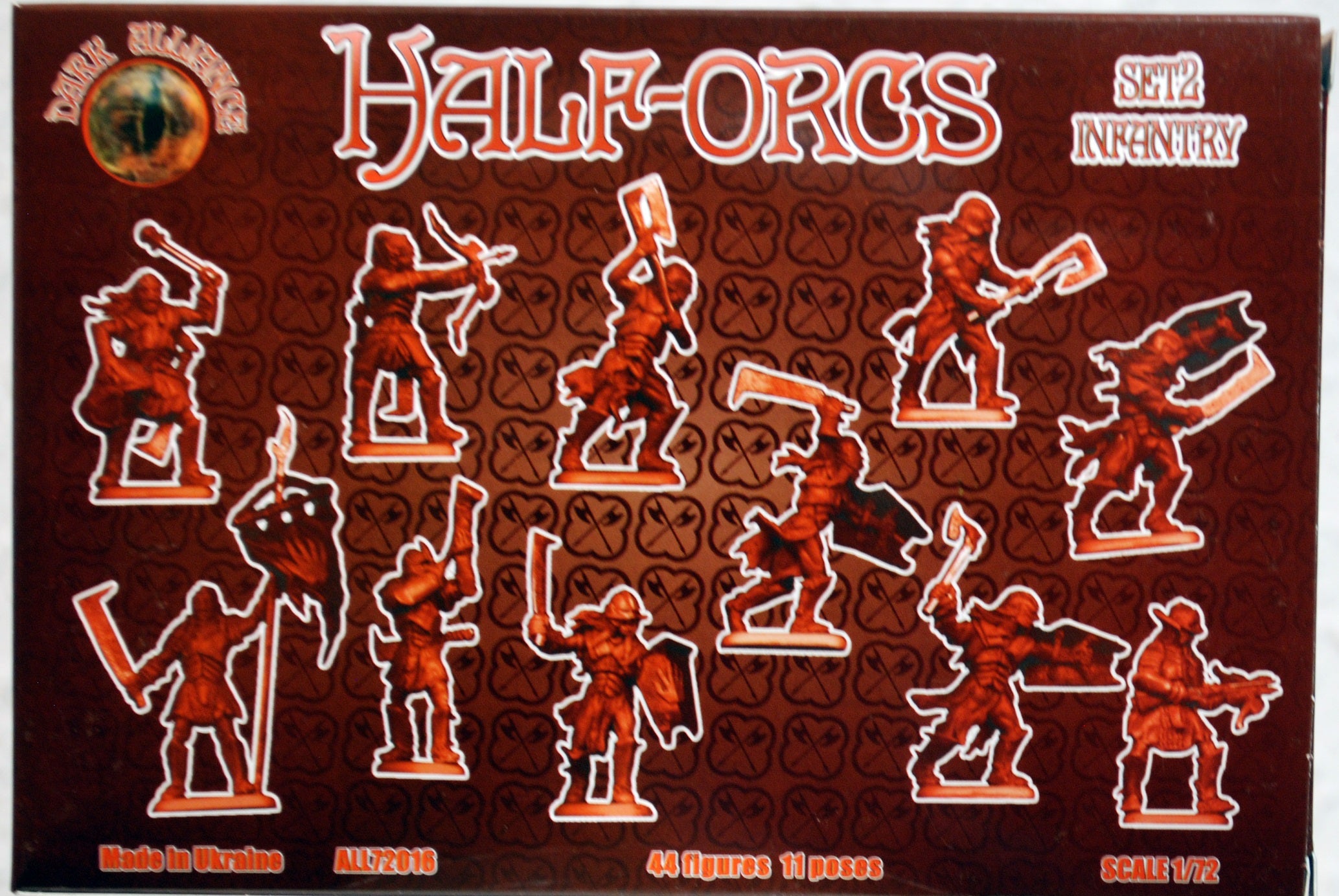 Alliance 72016 Half-Orcs Set 2 Infantry 1:72