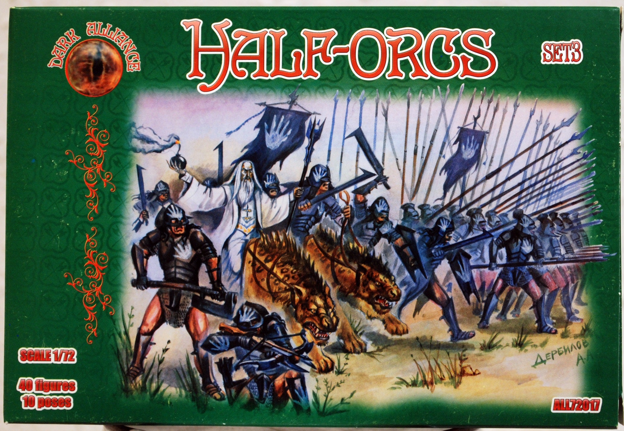 Alliance 72017 Half-Orcs Set 3 1:72