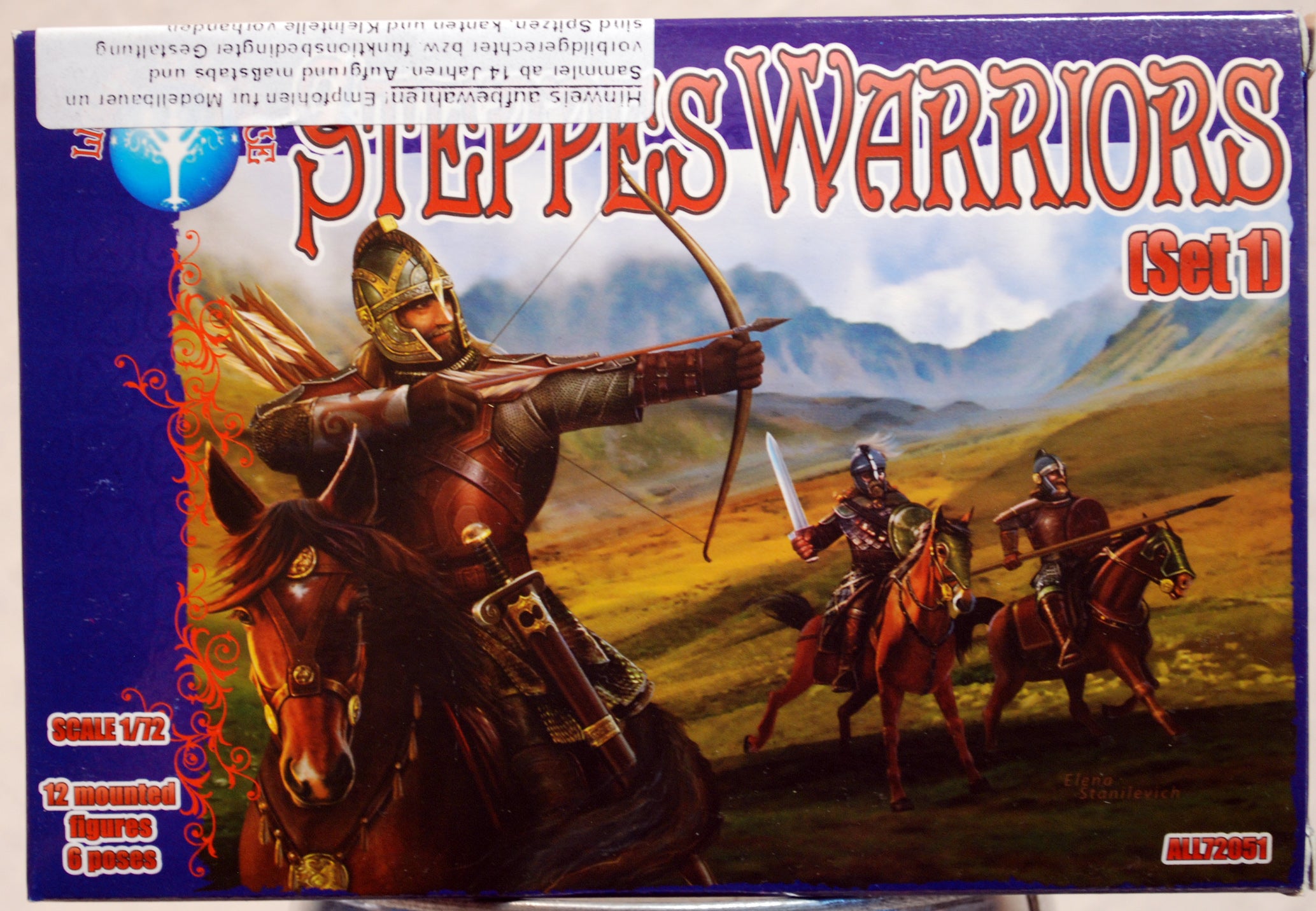 Alliance 72051 Steppes Warriors Set 1 1:72