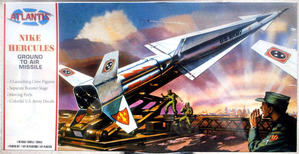 Atlantis 1804 Nike Hercules Ground to Air Missile 1:40