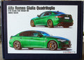 2020 Alfa Romeo Giulia Quadrifoglio 1:24 Alpha Model 02-0029 neu 2022