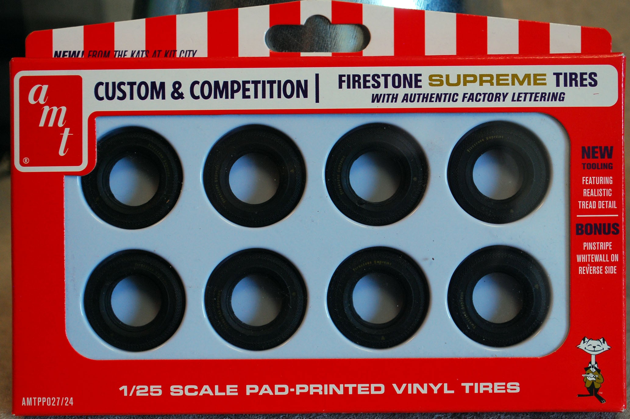 AMT 027 Firestone Supreme Tires Reifen 1:25