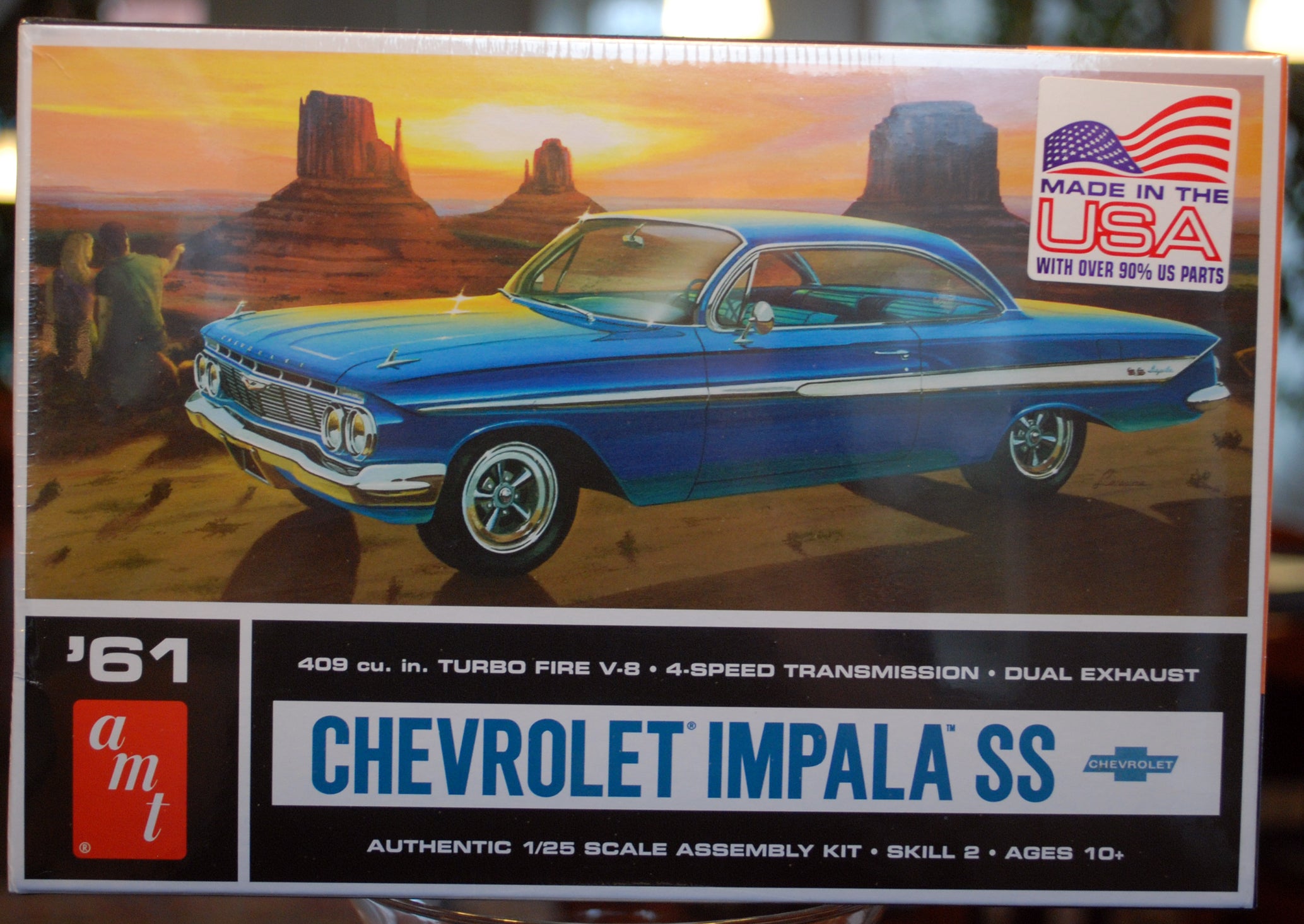 1961 Chevrolet Impala SS 409, 1:25, AMT 1013 wieder neu 2016