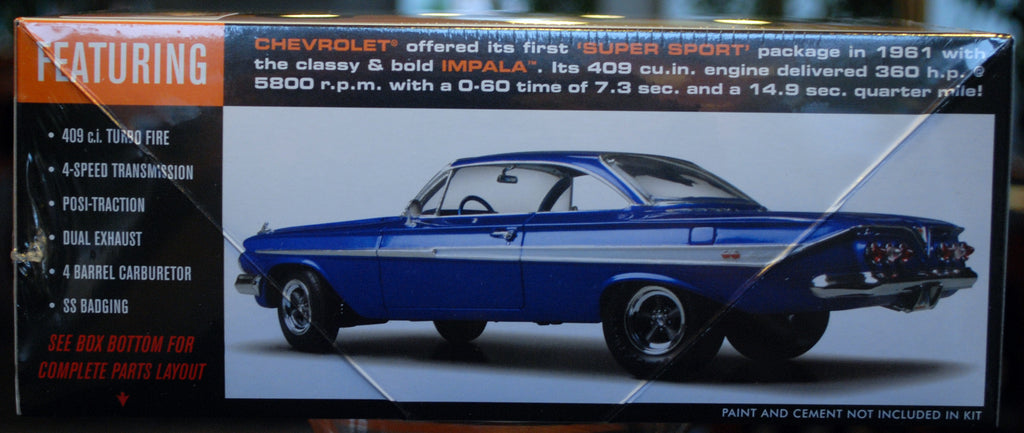 1961 Chevrolet Impala SS 409, 1:25, AMT 1013 wieder neu 2016