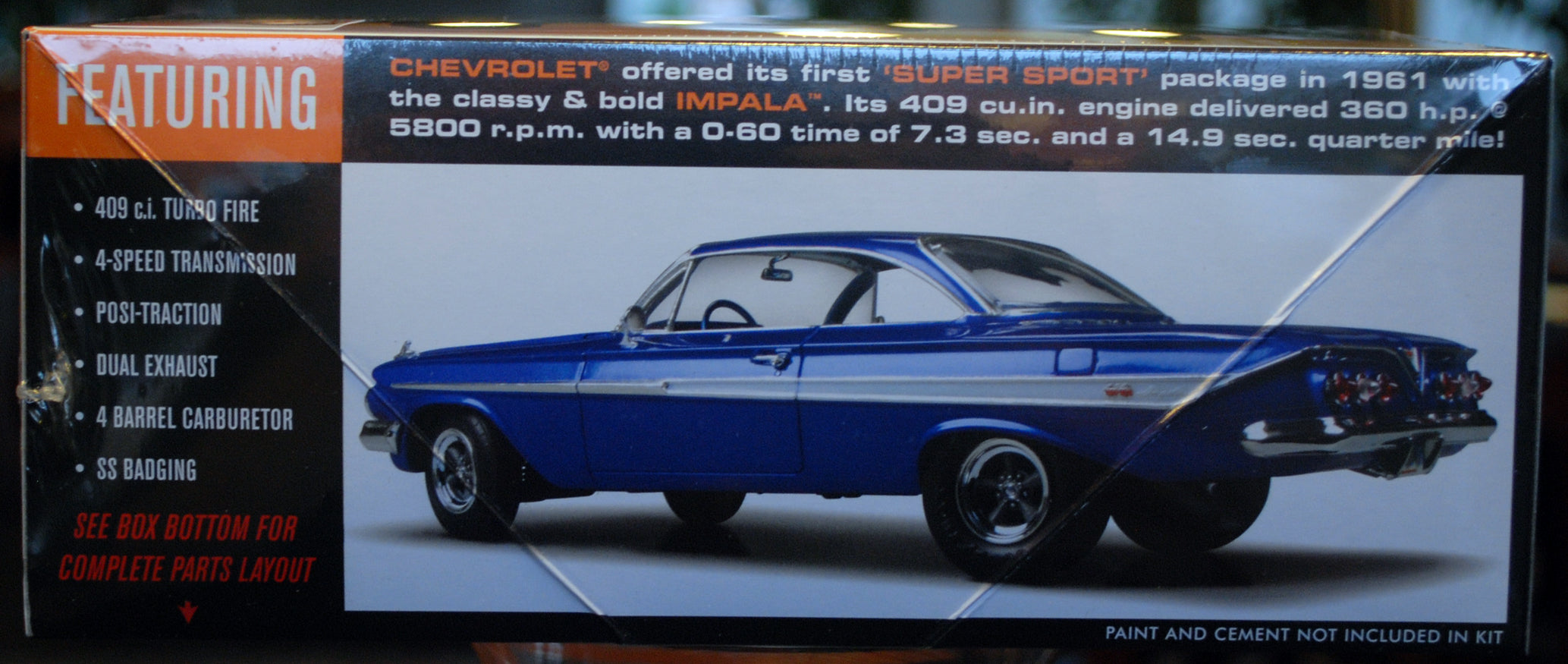 1961 Chevrolet Impala SS 409, 1:25, AMT 1013 wieder neu 2016
