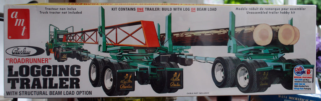 Peerless Roadrunner Logging Trailer mit Ladung 1:25 AMT 1103 wieder neu 2018