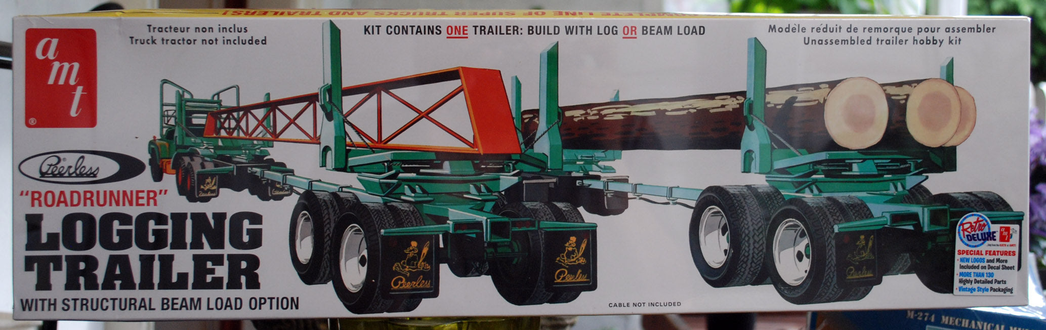 Peerless Roadrunner Logging Trailer mit Ladung 1:25 AMT 1103 wieder neu 2018