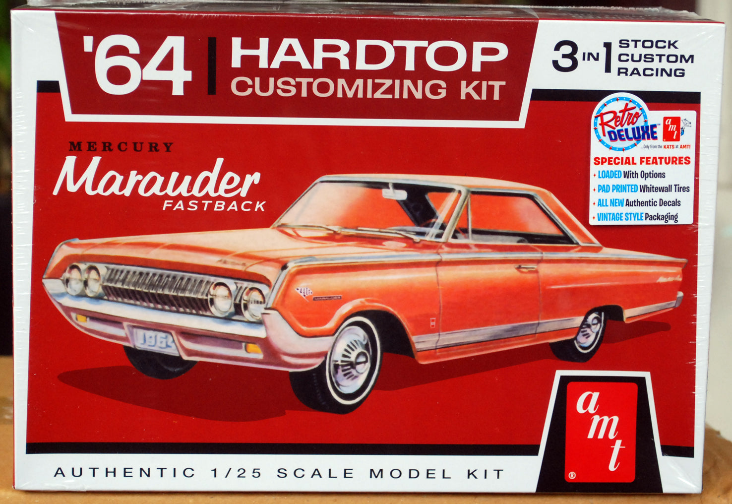 AMT 1294 1964 Mercury Marauder 3´n1 1:25  Bausatz Wiederauflage 2021