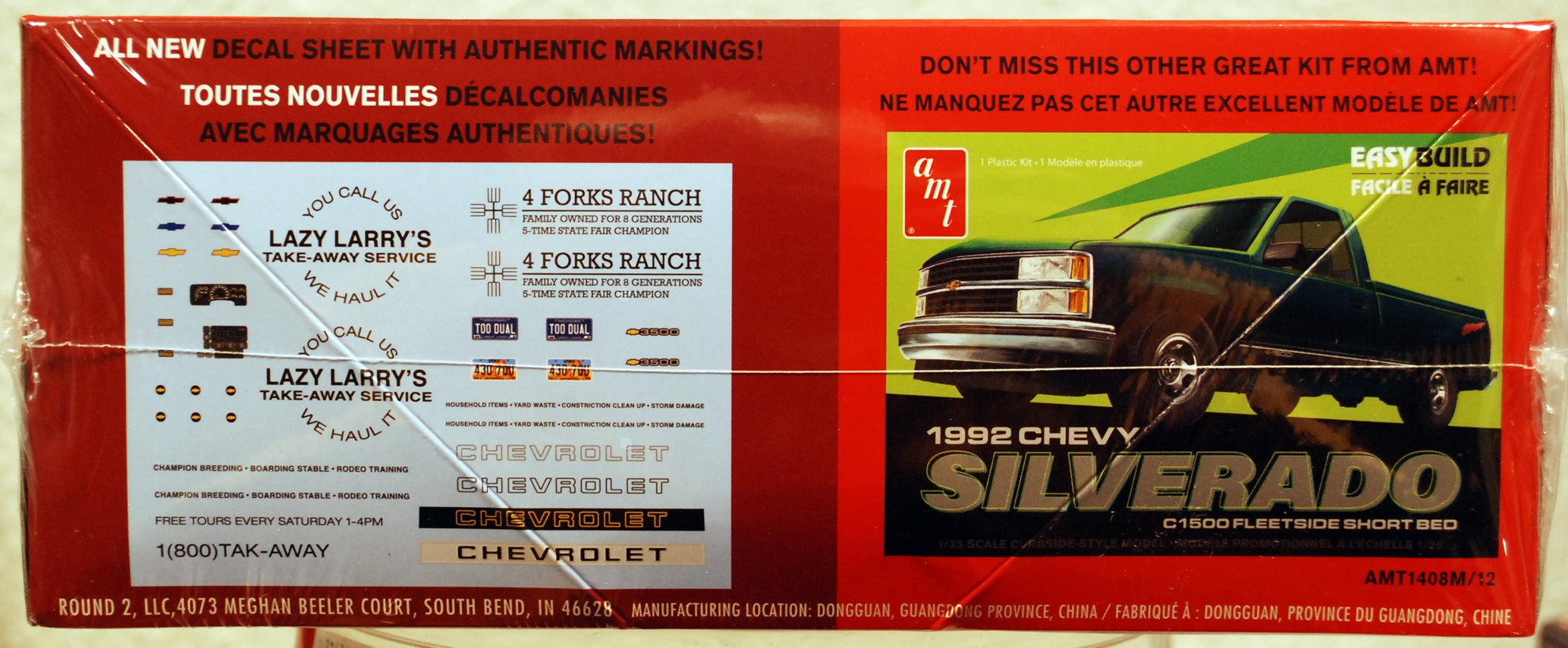 AMT 1409 1996 Chevrolet C 3500 Dually Pickup 1:25