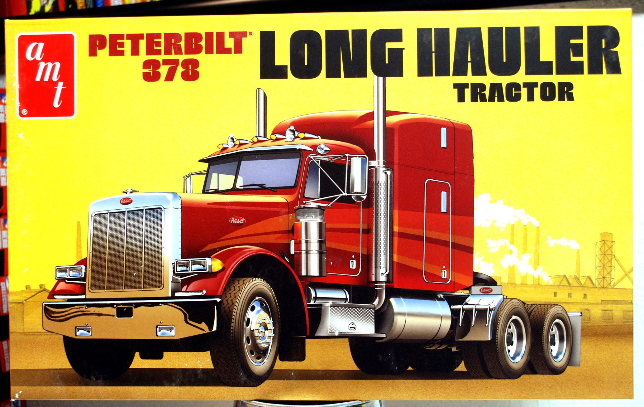 Peterbilt 378 Long Hauler Tractor Zugmaschine 1:24 AMT 1169 wieder neu 2019