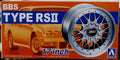 Aoshima 052419 Felgen BBS RS II 17 Zoll inkl. Bridgestone Expedia S 07 1:24 # 02