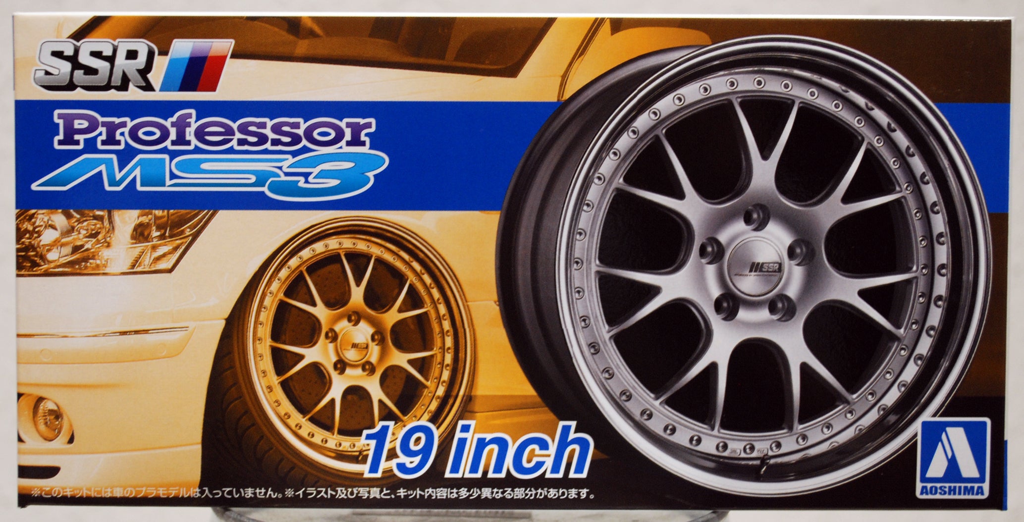 Aoshima 202951 Felgen SSR Professor MS3 19 Zoll inkl. Reifen 1:24 #16
