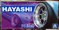 Aoshima 052594 Felgen Hayashi 14 Zoll inkl. Reifen Liberty Walk 1:24 # 20