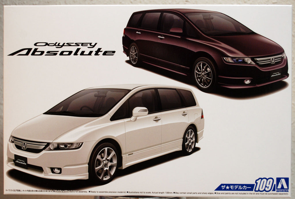 Aoshima 057384 2006 Honda Odyssey Absolute JDM 1:24