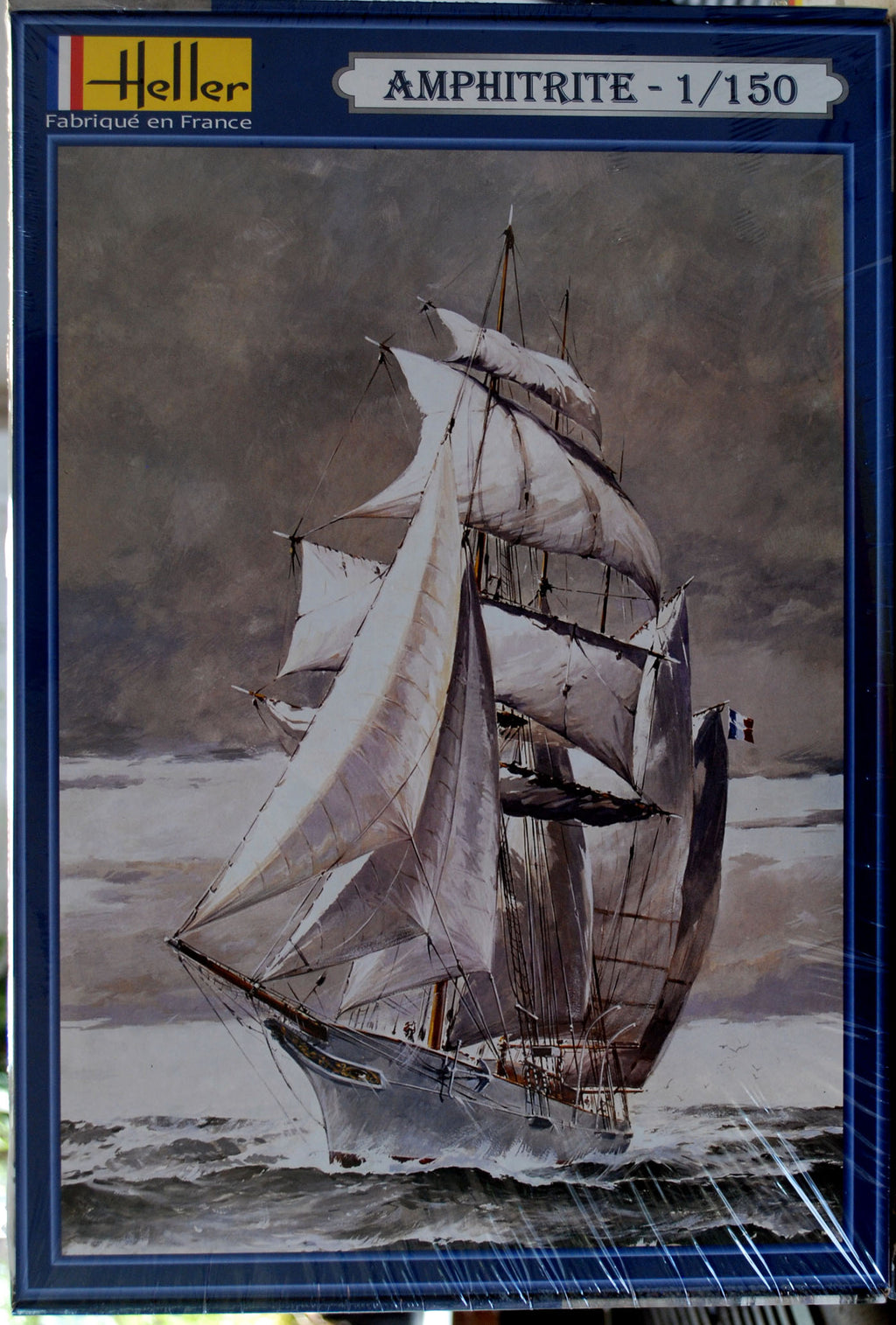 1887 Segelschiff Yacht Amphitrite 1:150 Heller 80610 wieder neu 2018
