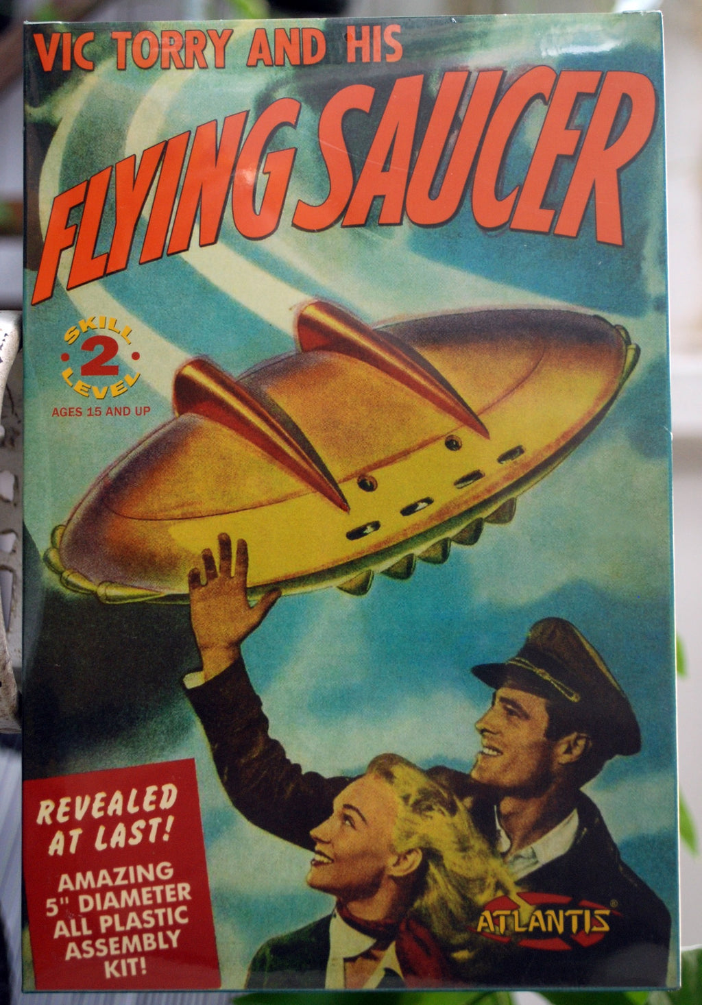 Vic Torry and his Flying Saucer UFO Fliegende Untertasse Atlantis 1009