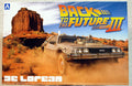 Aoshima 059180 DeLorean DMC-12 Zurück in die Zukunft III Bausatz 1:24