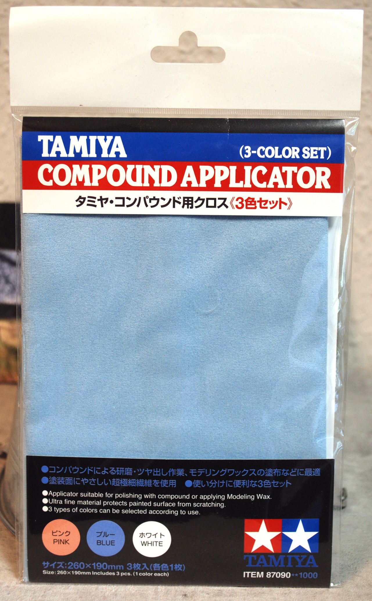 Tamiya Compound Wax Gloss Coating Sponge