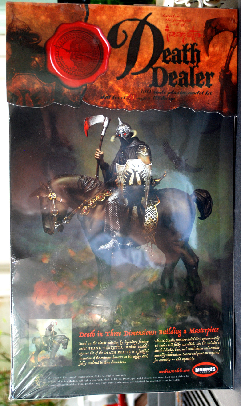 Frank Frazetta Death Dealer 1:10 Moebius 961 neu 2017