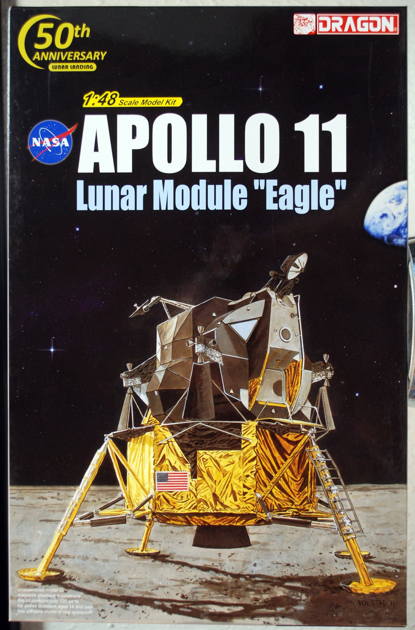 Dragon 11008 1969 Apollo 11 Lunar Module "Eagle" 1:48