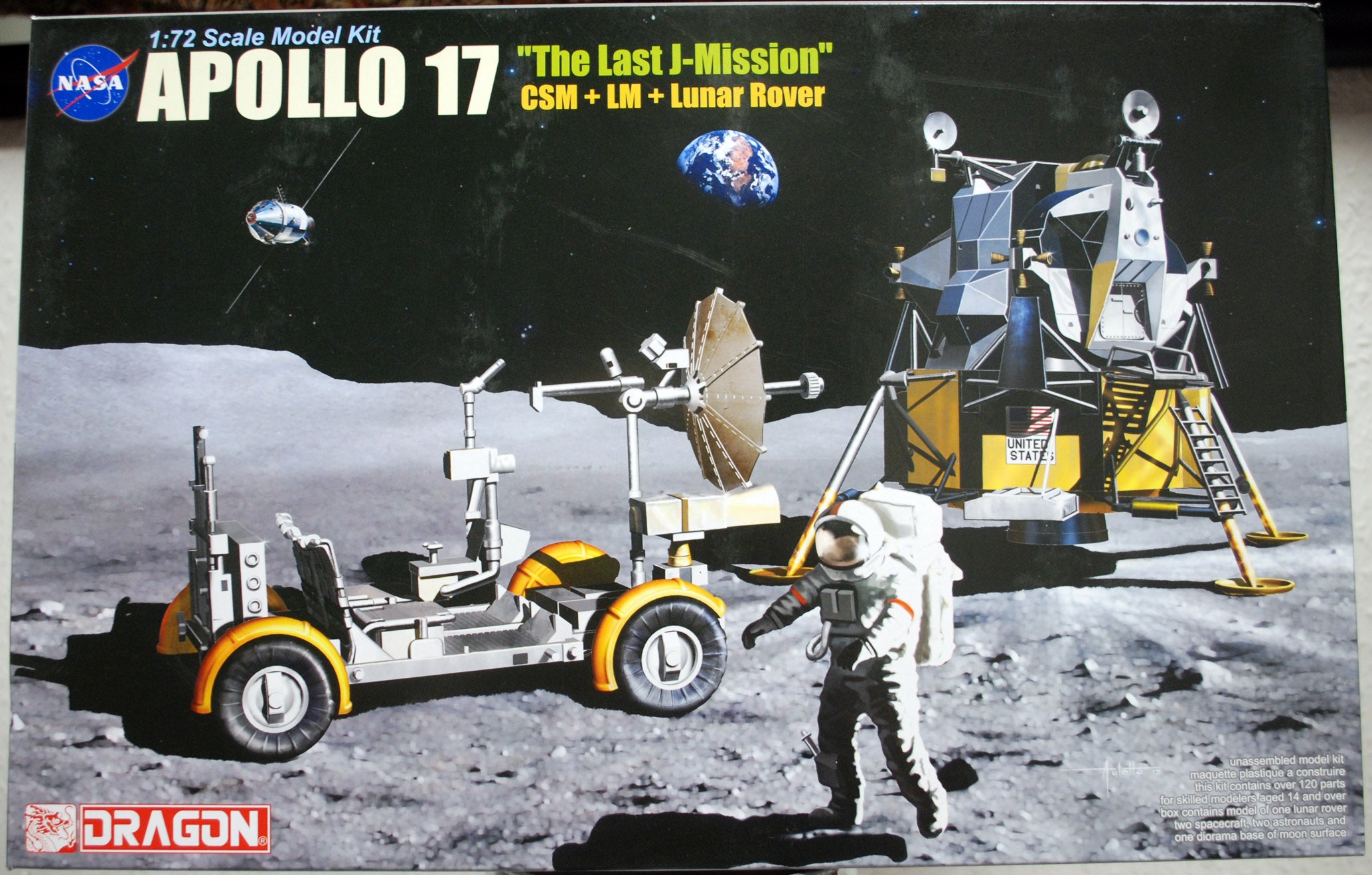 Dragon 11015 1972 Apollo 17 The last Mission 1:72