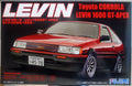Fujimi 047232 1983 Toyota Corolla Levin 1600 GT Apex (AE83) JDM 1:24