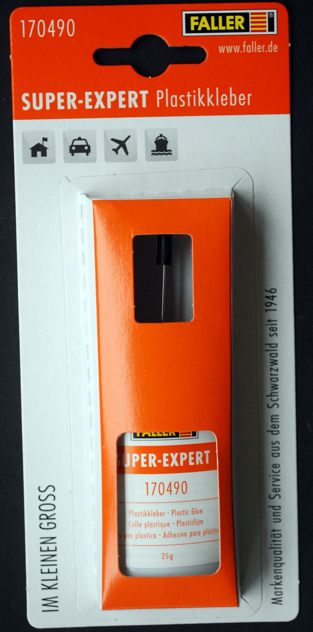 Faller Super Expert 25 Gramm Kunststoff Kleber