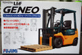 Fujimi 011684 Toyota L&F Geneo 1,5 ton  Gabelstapler Forklift 1:32