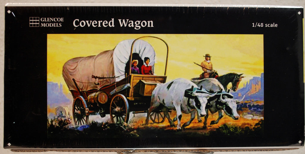 Covered Wagon Prairie Schoner 1:48 Glencoe 05402