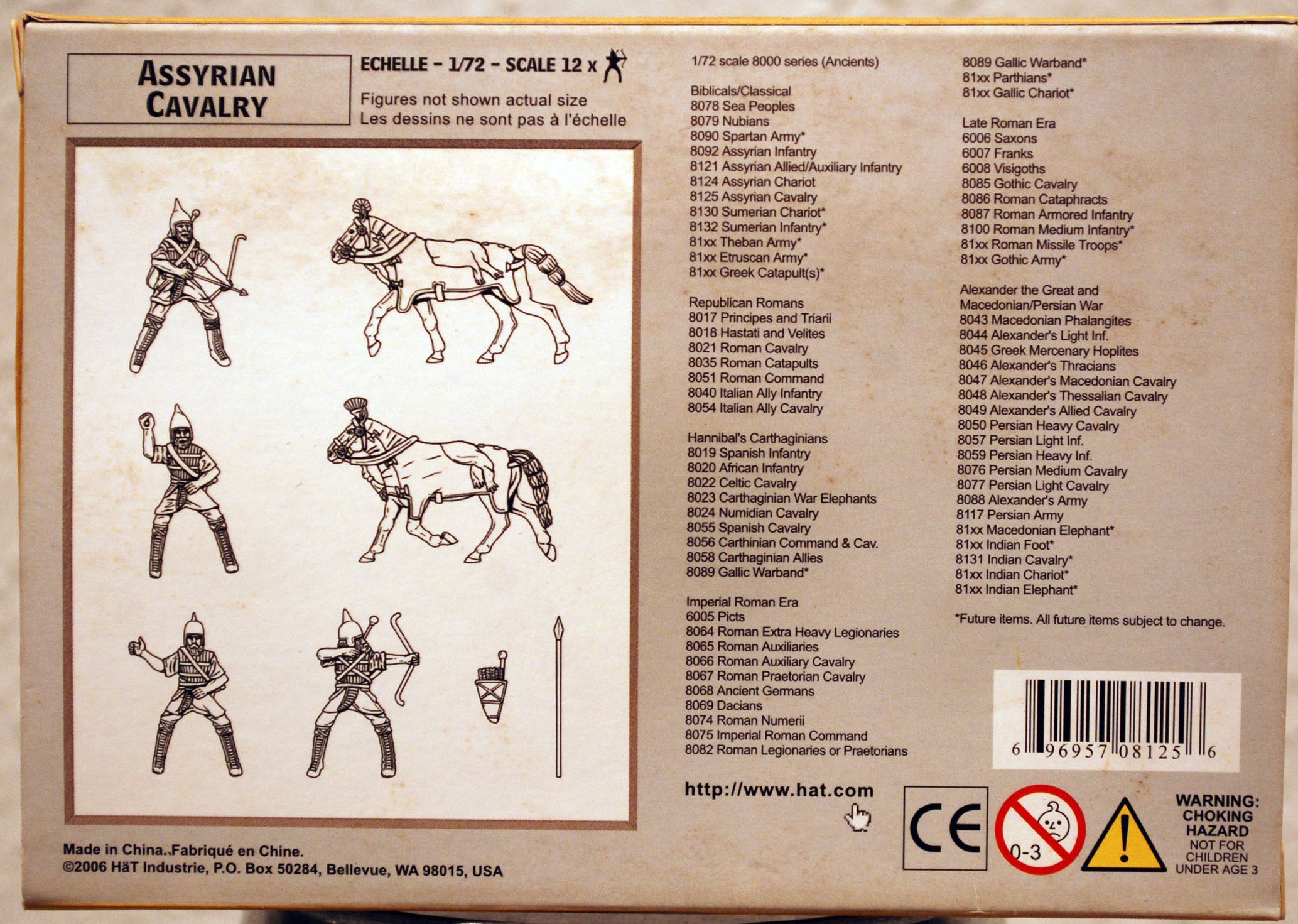 HäT 8125 Assyrian Cavalry 12 Stück 1:72