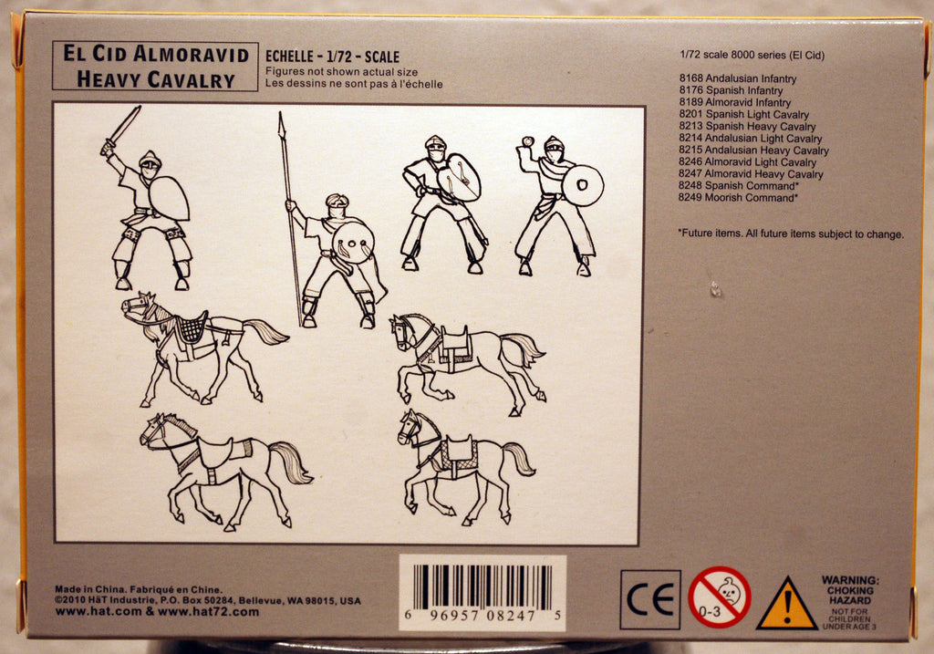 HäT 8247 El Cid Almoravid Heavy Cavalry 12 Stück 1:72