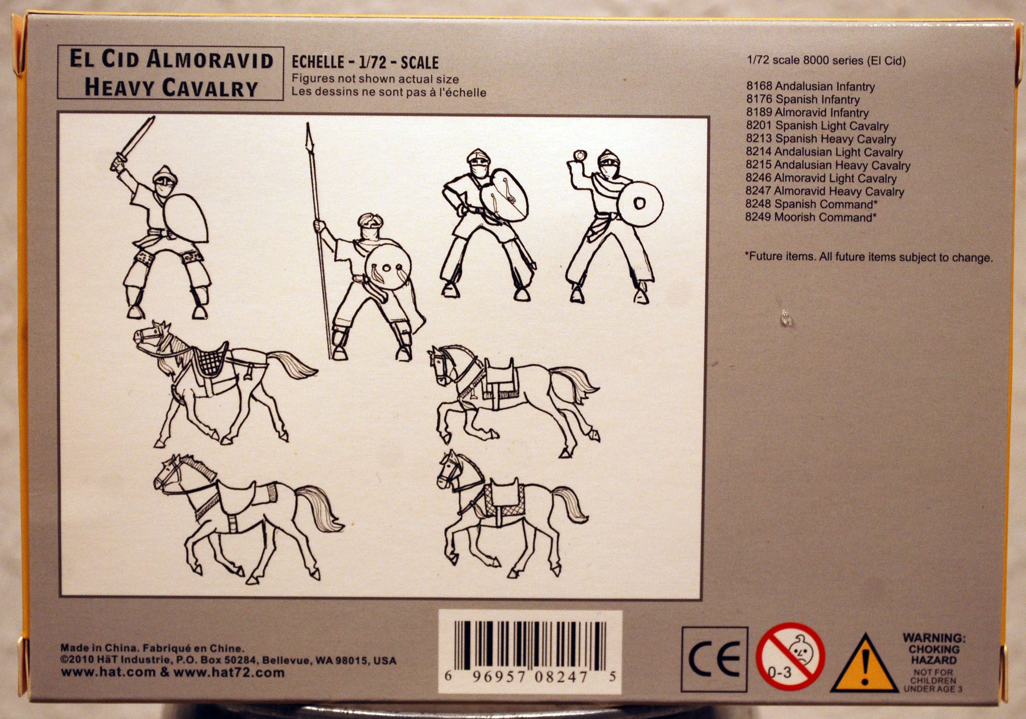 HäT 8247 El Cid Almoravid Heavy Cavalry 12 Stück 1:72