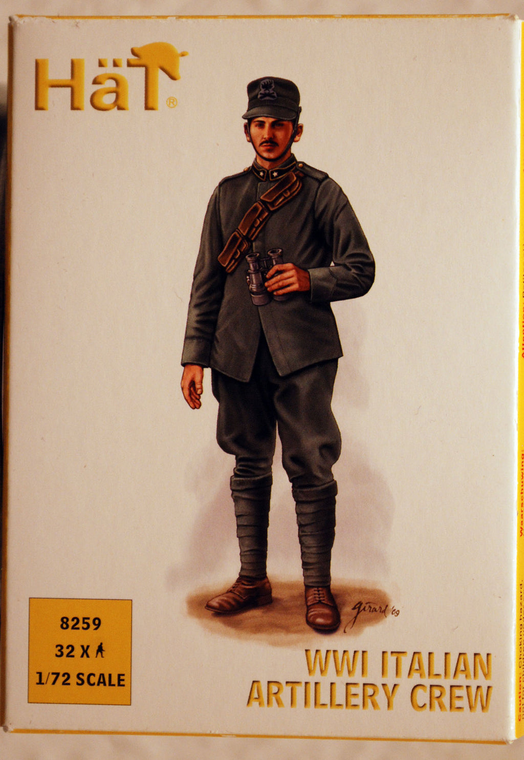 HäT 8259 WWI Italian Artillery Crew 32 Stück 1:72