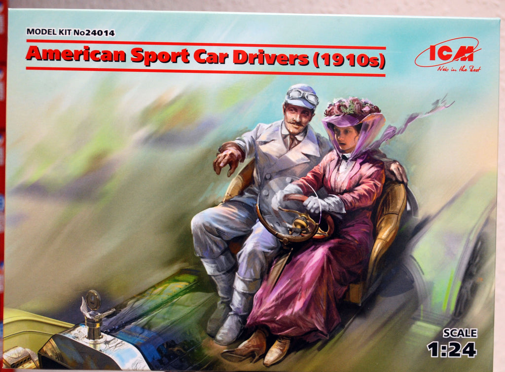 24014 ICM American Sport Car Drivers 1910s 1:24 neu 2019