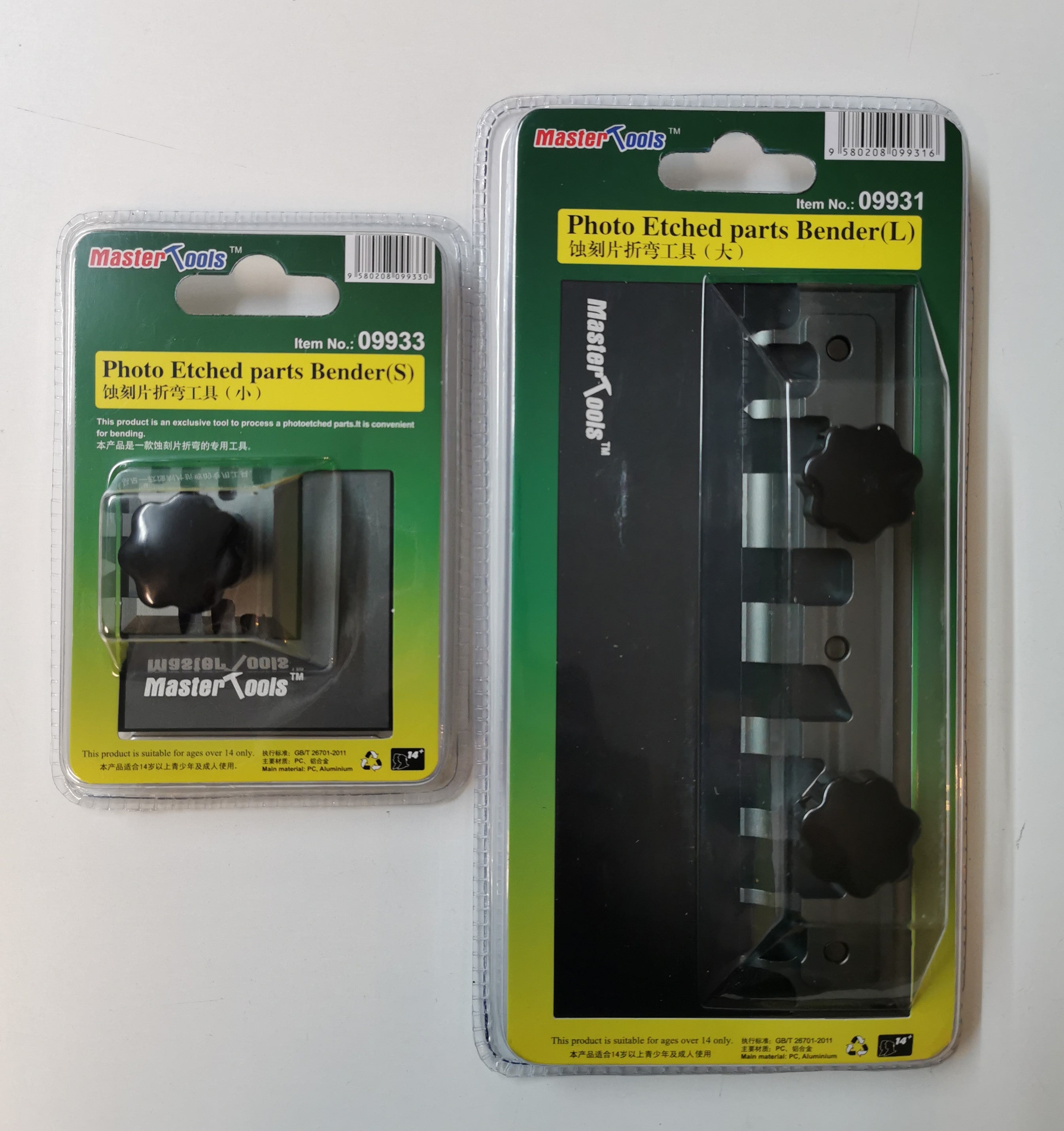 SET!!! Master Tools 09931+09933 Trumpeter Photo Etched Parts Biegehilfe