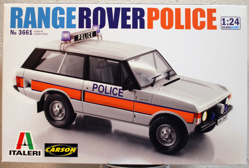 1979 Range Rover UK Police / Rijkspolitie 1:24 Italeri 3661 2018 wieder neu