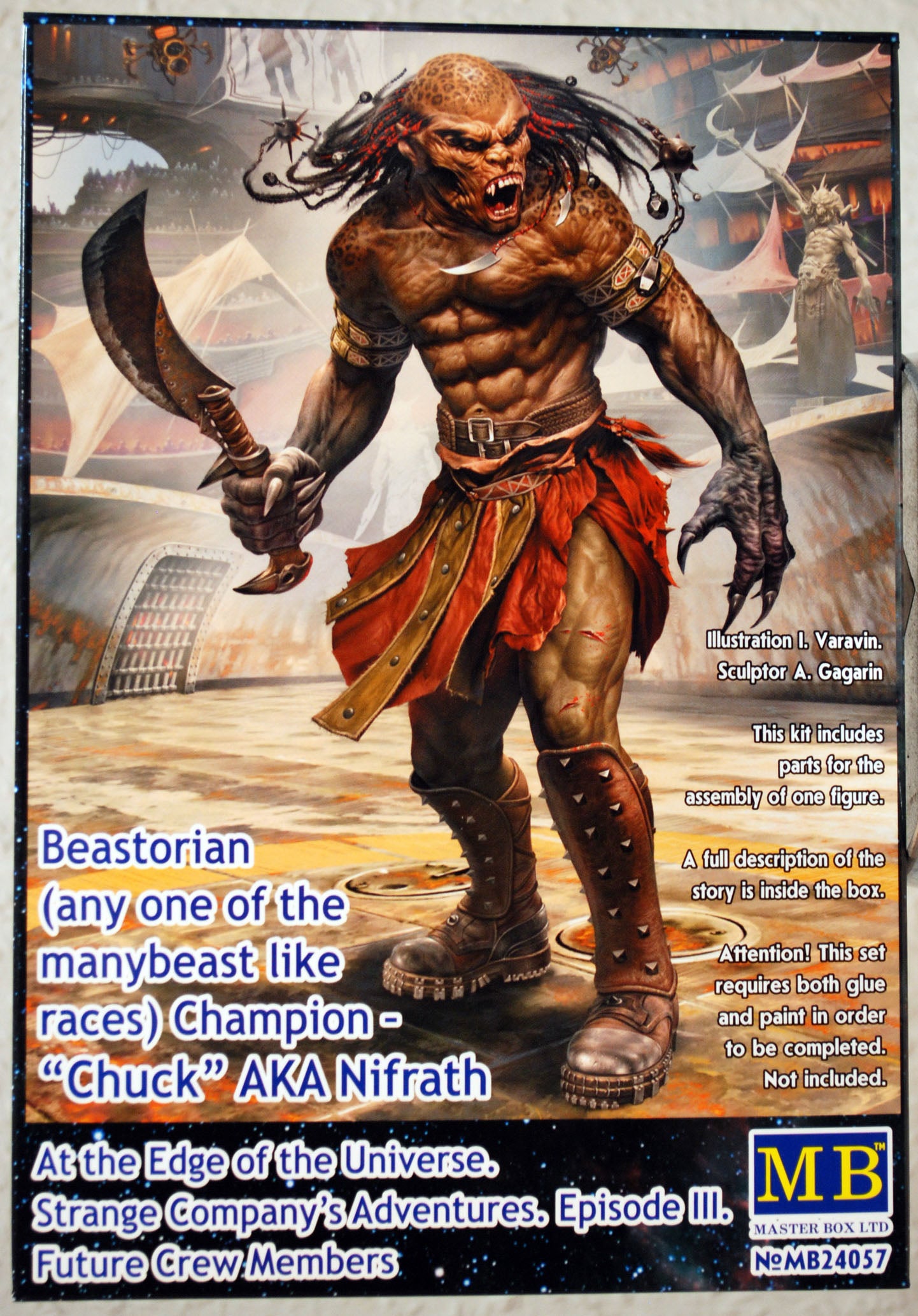 24057 Master Box At the Edge of the Universe Beastorian Champion Chuck1:24
