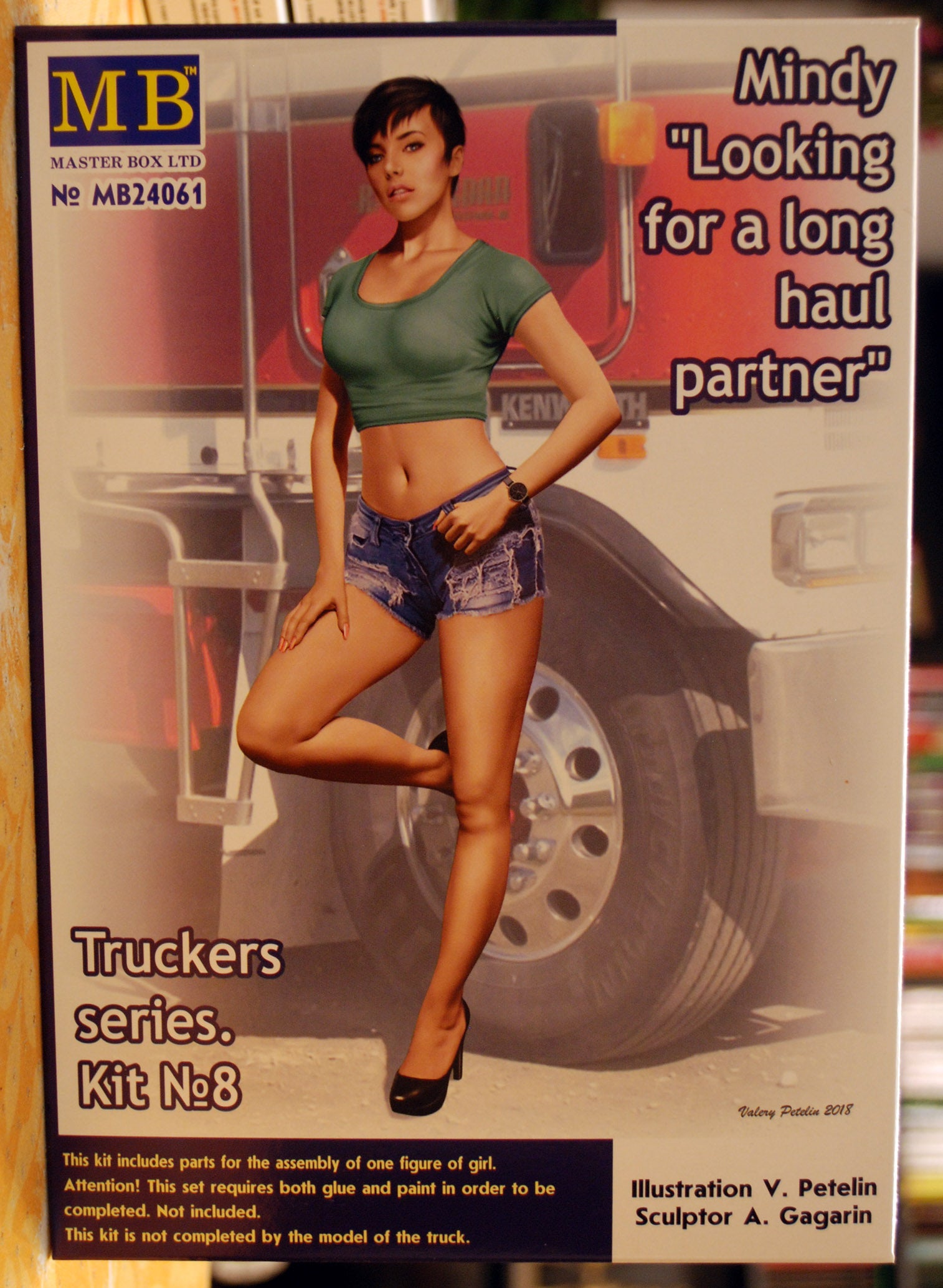 24061 Master Box Trucker Series Mindy looking for a long haul Part 1:24 neu 2018