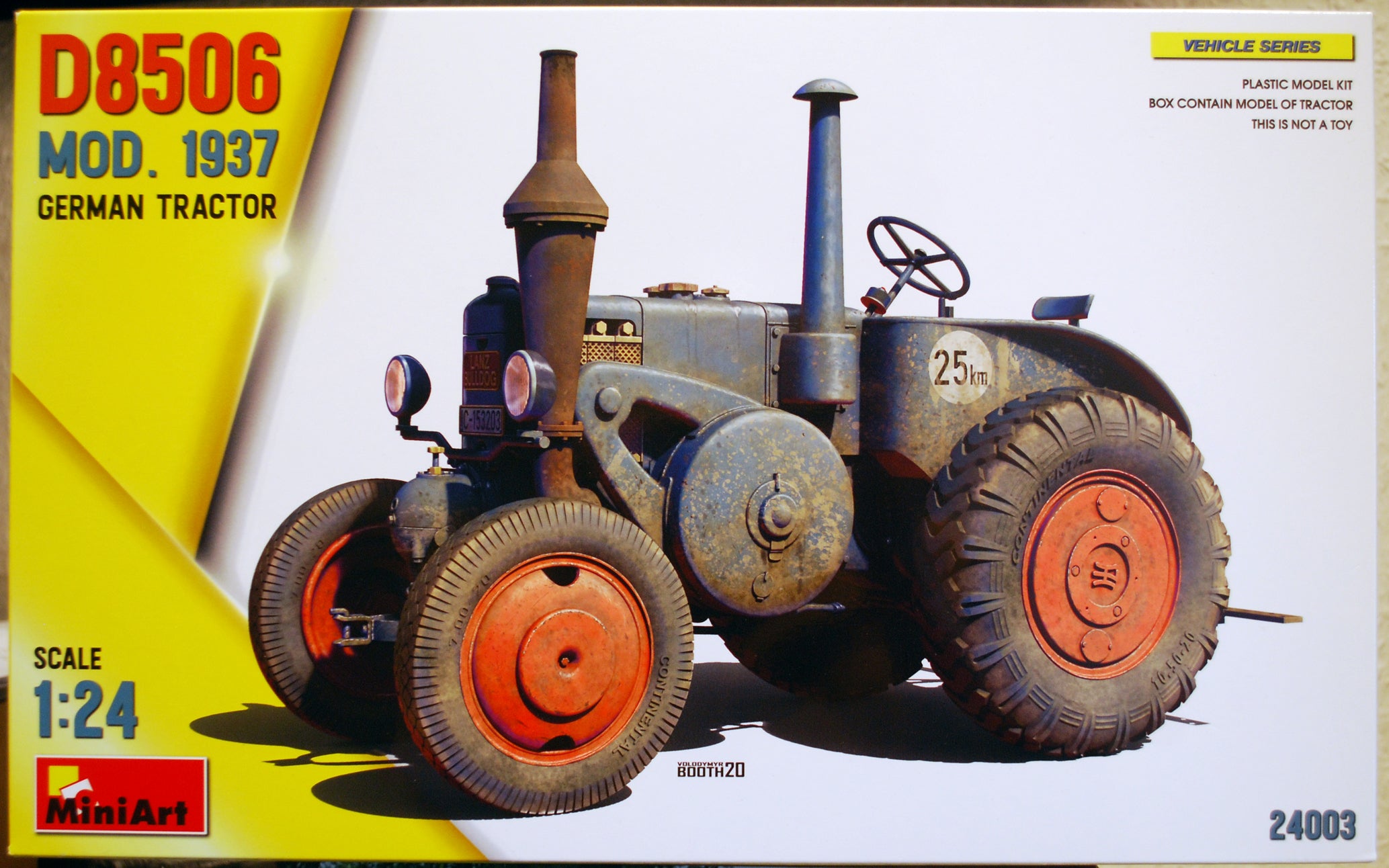 Mini Art 24003 1937 Lanz Bulldog D8506 Trecker Traktor 1:24 neu 2023