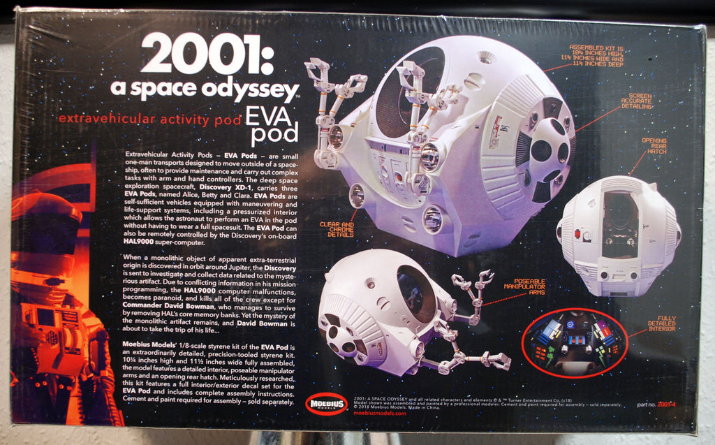 2001: Odyssee im Weltraum EVA pod extravehicular activity pod Moebius 1:8 2001-4
