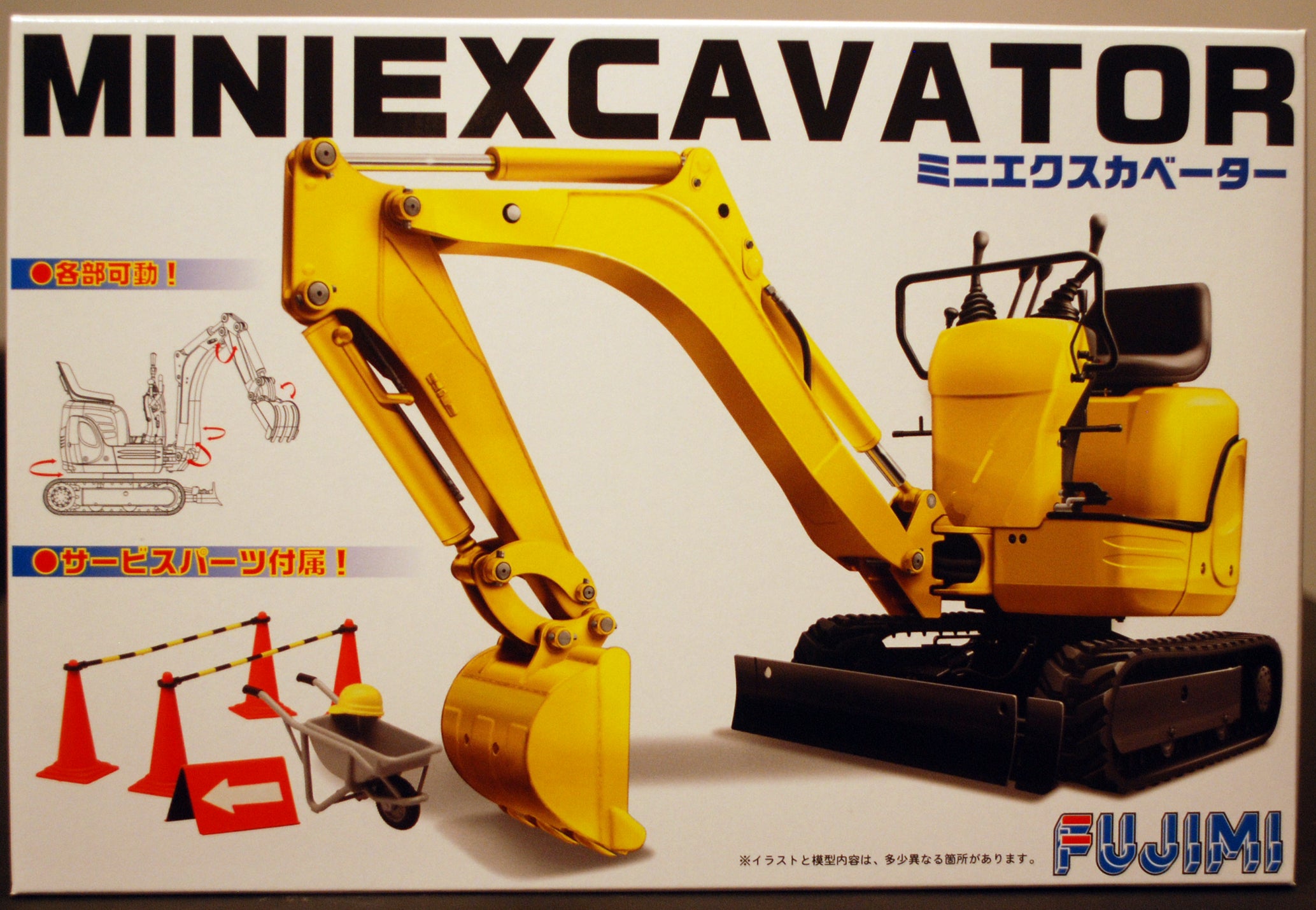 Fujimi 116068 Mini - Excavator Minibagger 1:32