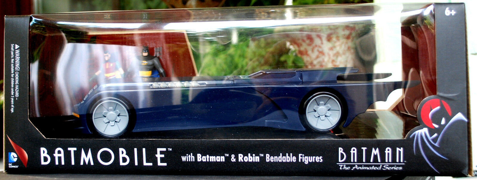 1960er Batmobile mit Batman und Robin Animated TV Series, 1:24, NJCroce 2017 neu