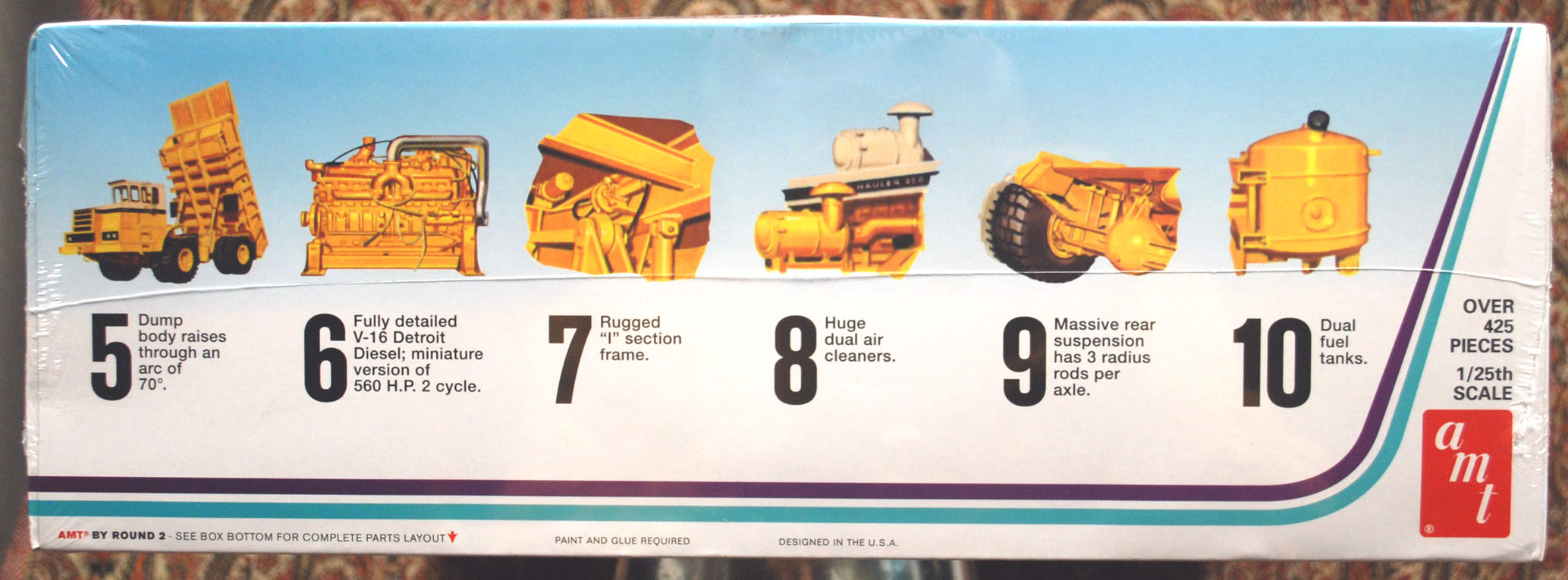 International Payhauler 350 Construction Truck 1:25 AMT 1209 wieder neu 2020